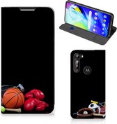 Bookcover Ontwerpen Motorola Moto G8 Power Smart Cover Voetbal, Tennis, Boxing…