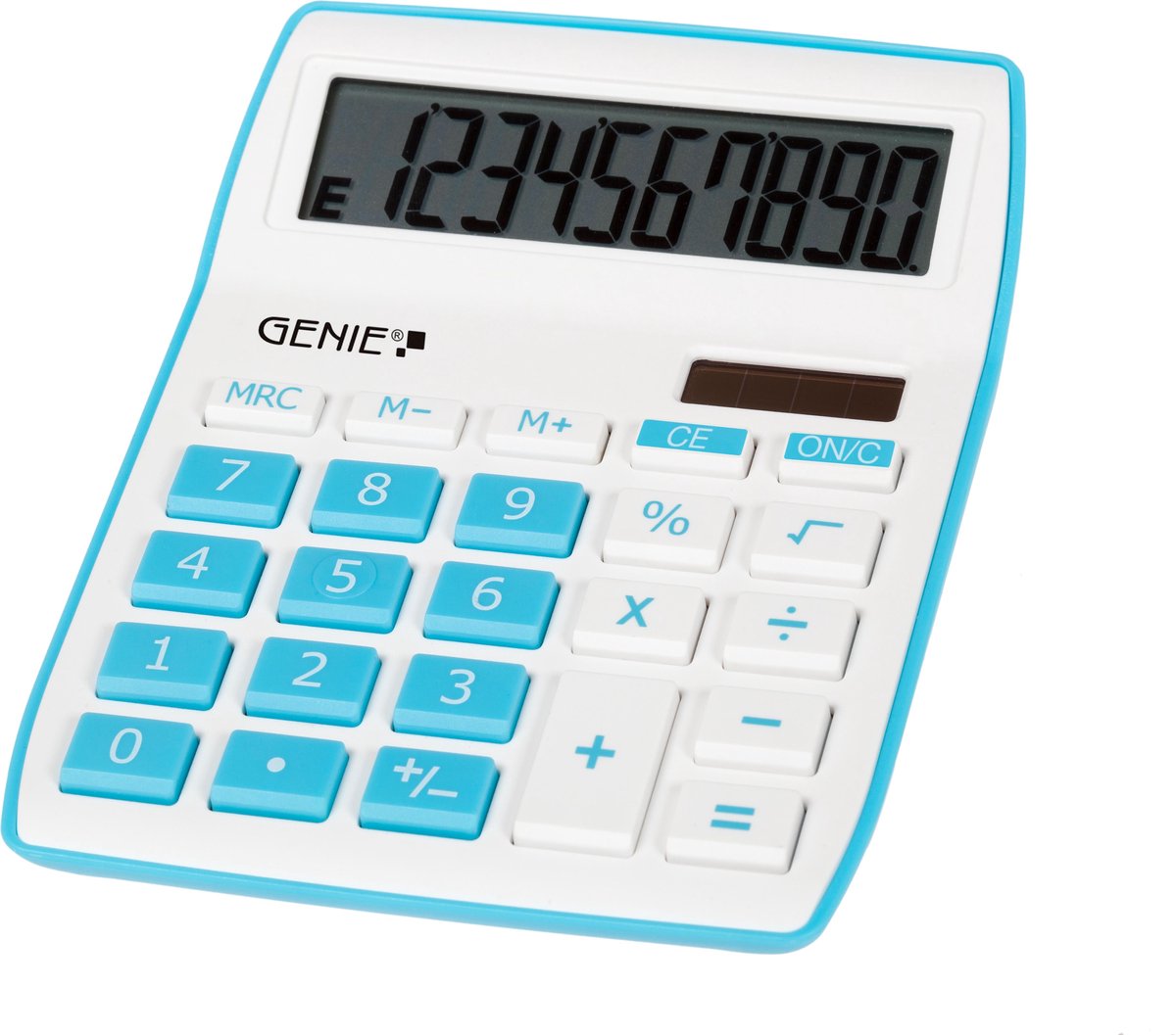 Genie 840 B calculator Desktop Rekenmachine met display Blauw, Wit