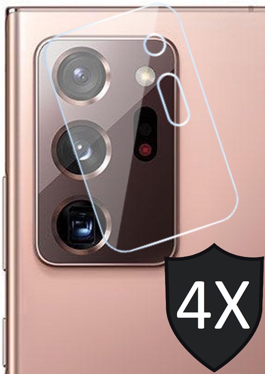 Screenprotector geschikt voor Samsung Note 20 Ultra - Camera Protector Lens - 4 Stuks