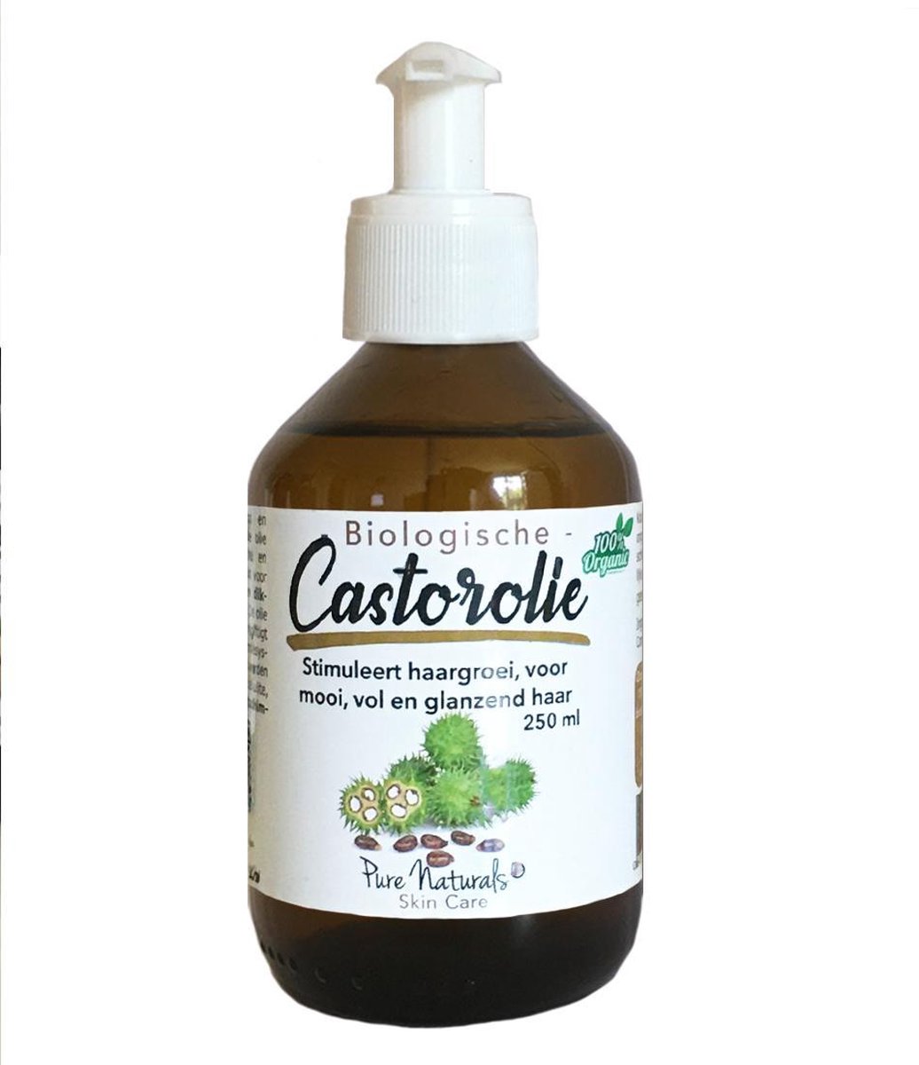 Castor Olie 250 ml Biologisch Koudgeperst en