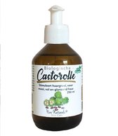 Castor Olie 250 ml - Biologisch - Koudgeperst en ongeraffineerd - Puur - Haar, huid en wimpers - Wimperserum - Pure Naturals