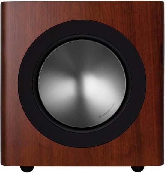 Monitor Audio Radius 380 Compacte Actieve Subwoofer Walnut bol