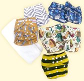 Wasbare luiers Nachtpakket unisex