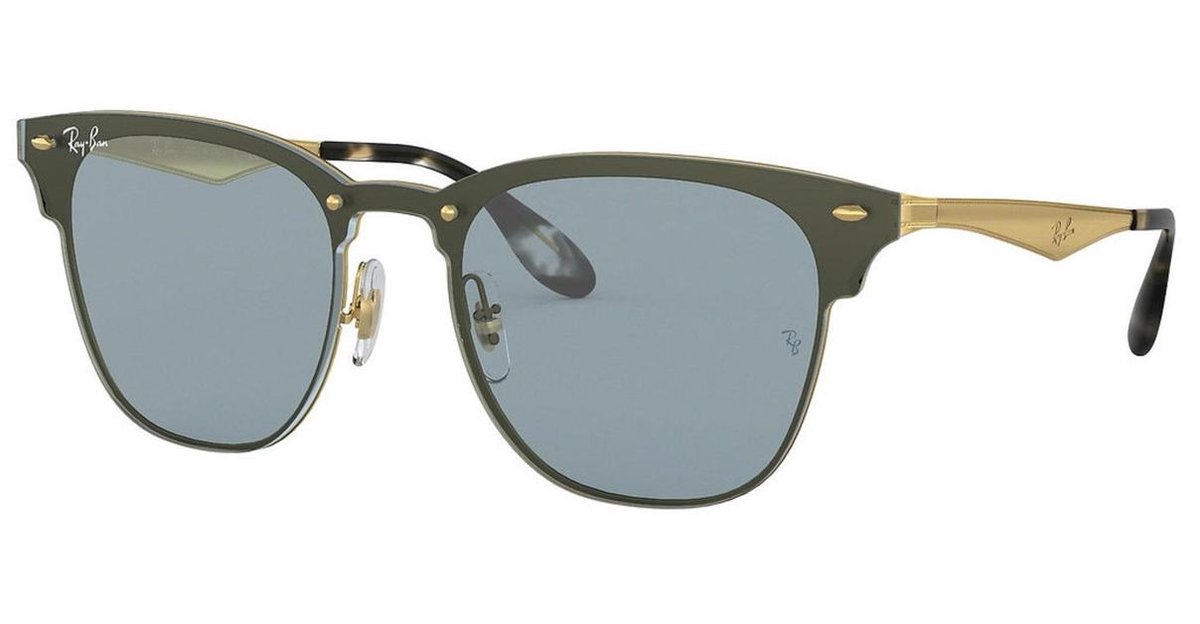 Ray Ban BLAZE CLUBMASTER zonnebril Vierkant bol