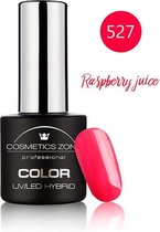 Cosmetics Zone UV/LED Hybrid Gellak 7ml. Raspberry Juice 527