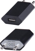 USB stekker - voor alle smartphones en tablets - USB stekker 1 poort - USB lader - 5V / 2A - USB oplaadadapter