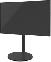 Cavus Sphere L 100 cm Design Tv Vloerstandaard - Trendy zwart staal - Tv meubel geschikt voor 32-65 inch tot 30 kg - VESA 600x400