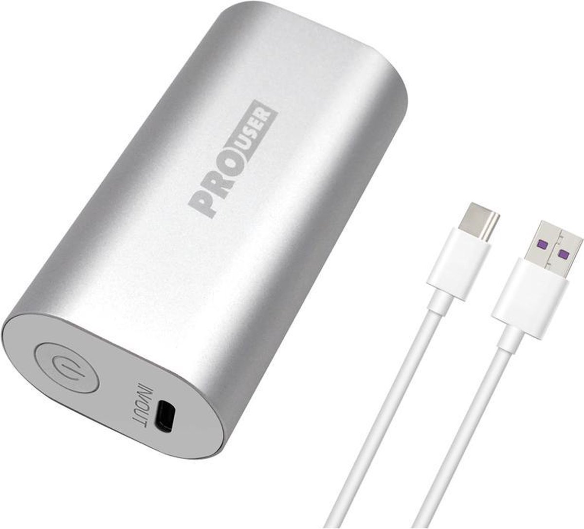 Pro User - Powerbank - 5.000mAh - Quick Charge 3.0 - USB-C PD