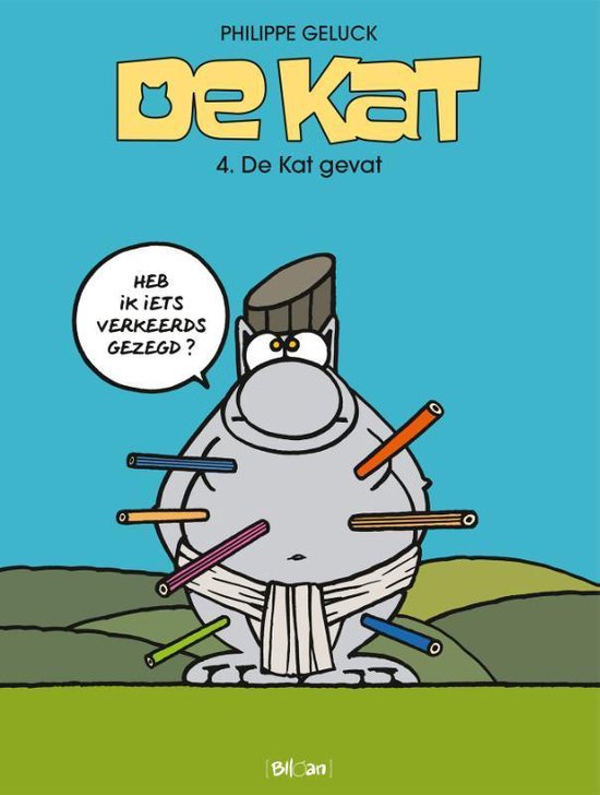 Kat de 04. de kat gevat, Philippe Geluck 9789462104129 Boeken