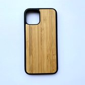 Bamboo iPhone 11 Pro  Hoesje - Apple iPhone - Natuurlijk Bamboe Case - Houten Telefoon Cover - Beschermhoesje - Duurzaam - Schokbestendig - iPhone 11 Pro