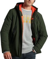 Superdry Jas - Mannen - donkergroen/oranje