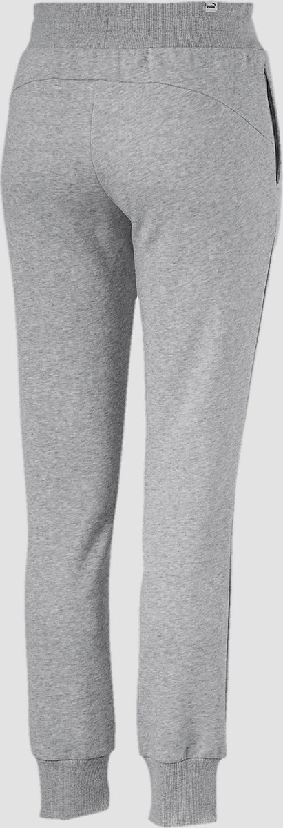 Puma ESS TR CL joggingbroek dames donkergrijs - Voetbal shop