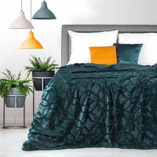 verraad lettergreep aanvaardbaar Luxe bed sprei – deken – Brulo – Polyester – 220 x 240 cm | bol.com