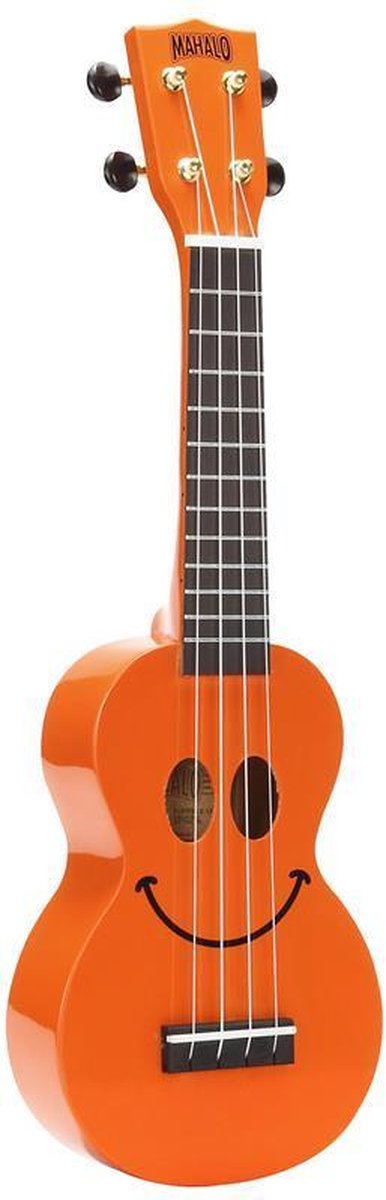 Smiley Series Soprano Ukulele - Orange