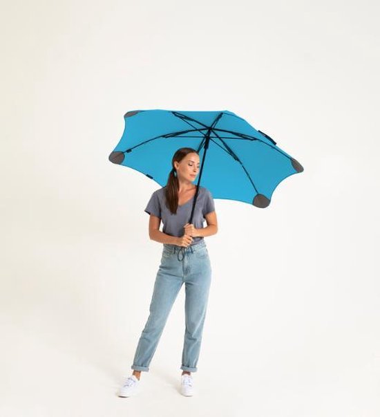 BLUNT Executive - Paraplu en Stormparaplu - Winddicht tot 115 km/u - Automatisch Open - Lichtgewicht en Duurzaam - Ø 138 cm - Blauw