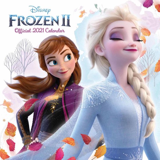 Film kalender 2021 Disney Frozen II - Filmfanaat fan - Maandkalenders/jaarkalenders wandkalenders
