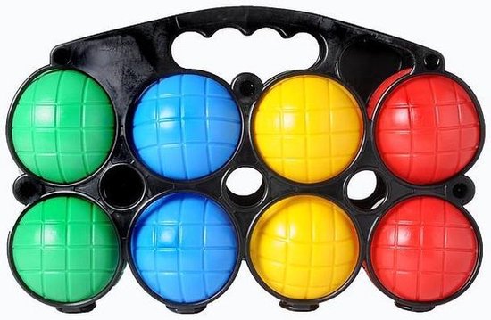 Jeu de boules set - gekleurd - voor kinderen - Merkloos