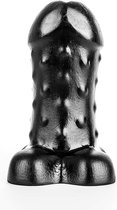 BubbleToys - Mousse - Zwart - Extra Large - gode anal diam. Haut : 11,3 cm Med : 11,3 cm Base : 18,6 cm