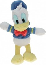 Pluche Disney Donald Duck knuffel 18 cm - Speelgoed - Pluche knuffels - Dierenknuffels - Knuffelbeesten - Cartoon knuffels - Walt Disney