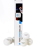 30x stuks Tafeltennis pingpong balletjes 40 mm/4 cm - Sportief speelgoed - Sporten - Tafeltennissen