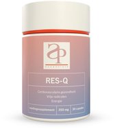 Resveratrol met Q10 99% puur, 350mg 30 caps