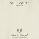 Pure & Original Fresco Kalkverf Milk White 1 L