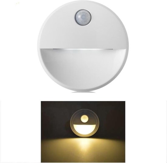 Draadloze ledlamp met bewegingssensor – Wandlamp binnen nachtlamp – LED - oplaadbaar bol.com