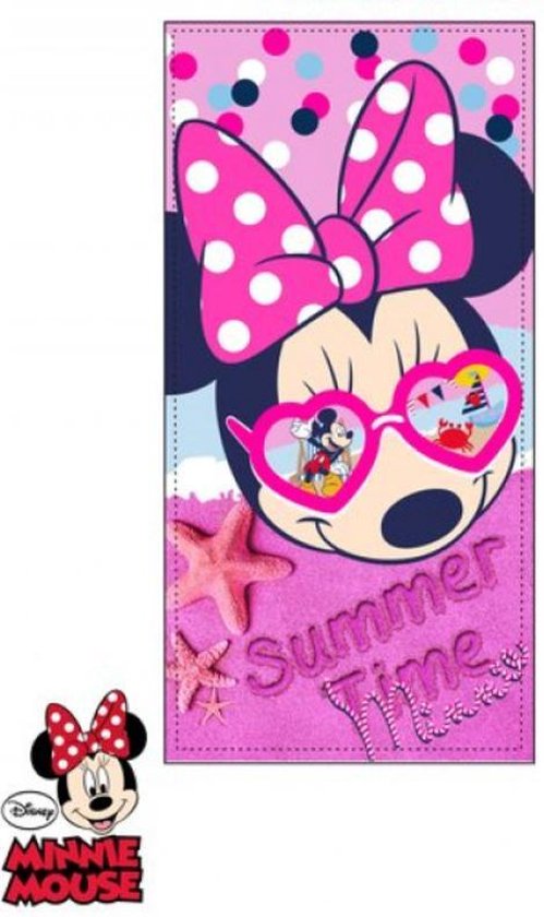 Serviette de plage Minnie Mouse Summer time 70x140 | bol.com
