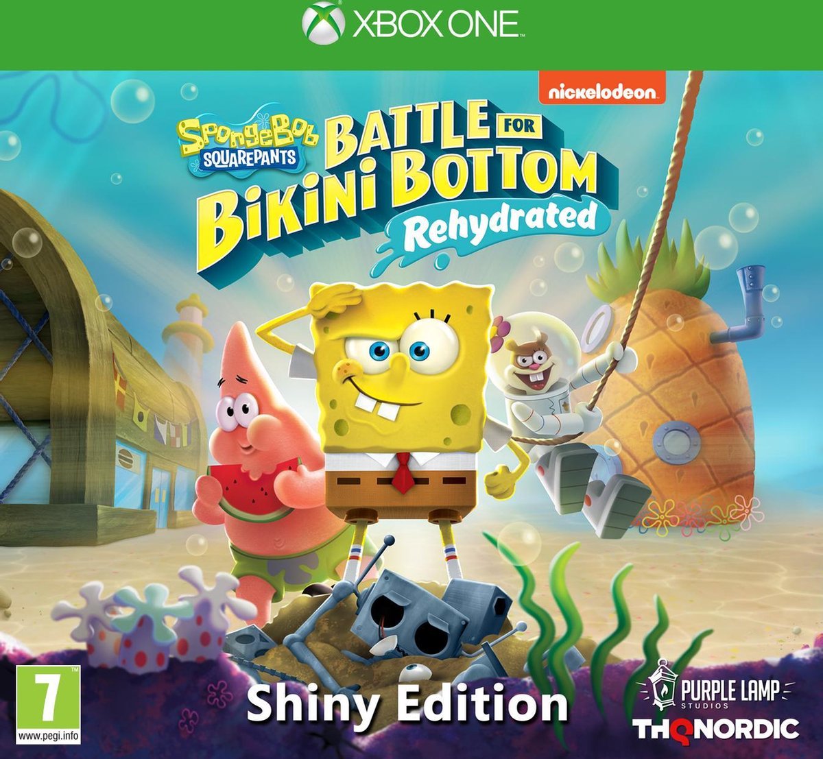 Spongebob SquarePants: Battle for Bikini Bottom - Rehydrated - Shiny Edition - Xbox One