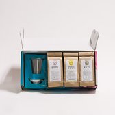 Thee cadeaupakket (Large) T(ea)V & Chill - Geschenkset - 6 soorten losse thee - Kruidenthee