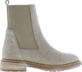 Tango | Cate 17-b beige suede chelsea boot - natural sole | Maat: 40