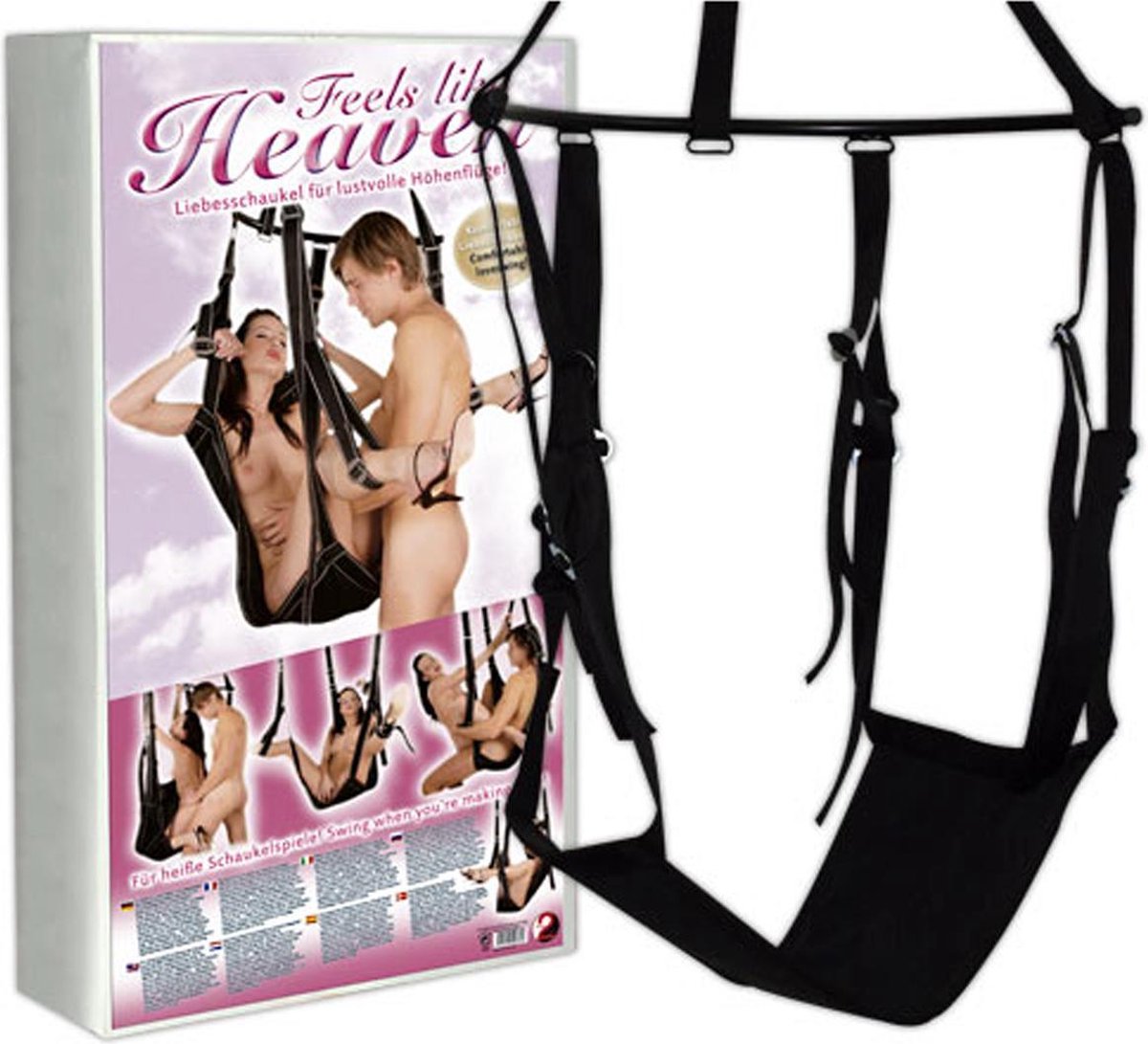 Goedkoopste Heavenly Seksschommel - You2Toys - Zwart - Sex schommel