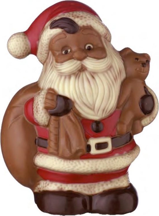 Weible Chocolade Kerstman - 17cm | bol.com