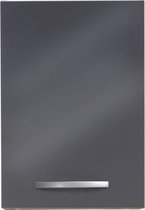 Bovenkast Spoon 40 cm - glossy grey