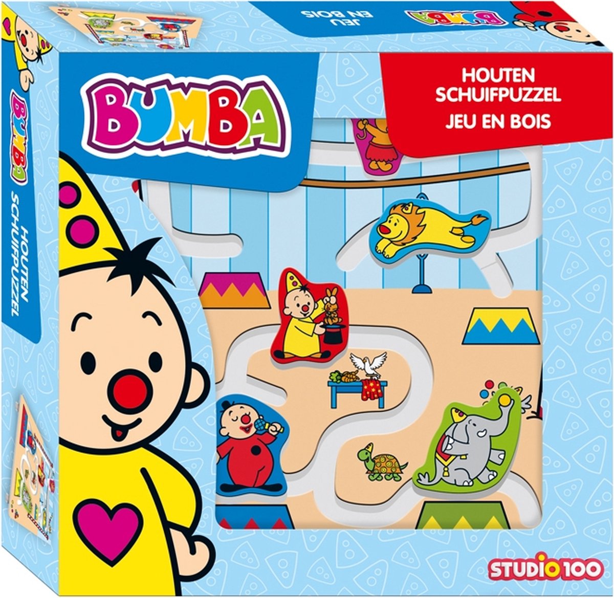 Puzzle Bumba Magnétique En Bois 5 Pièces