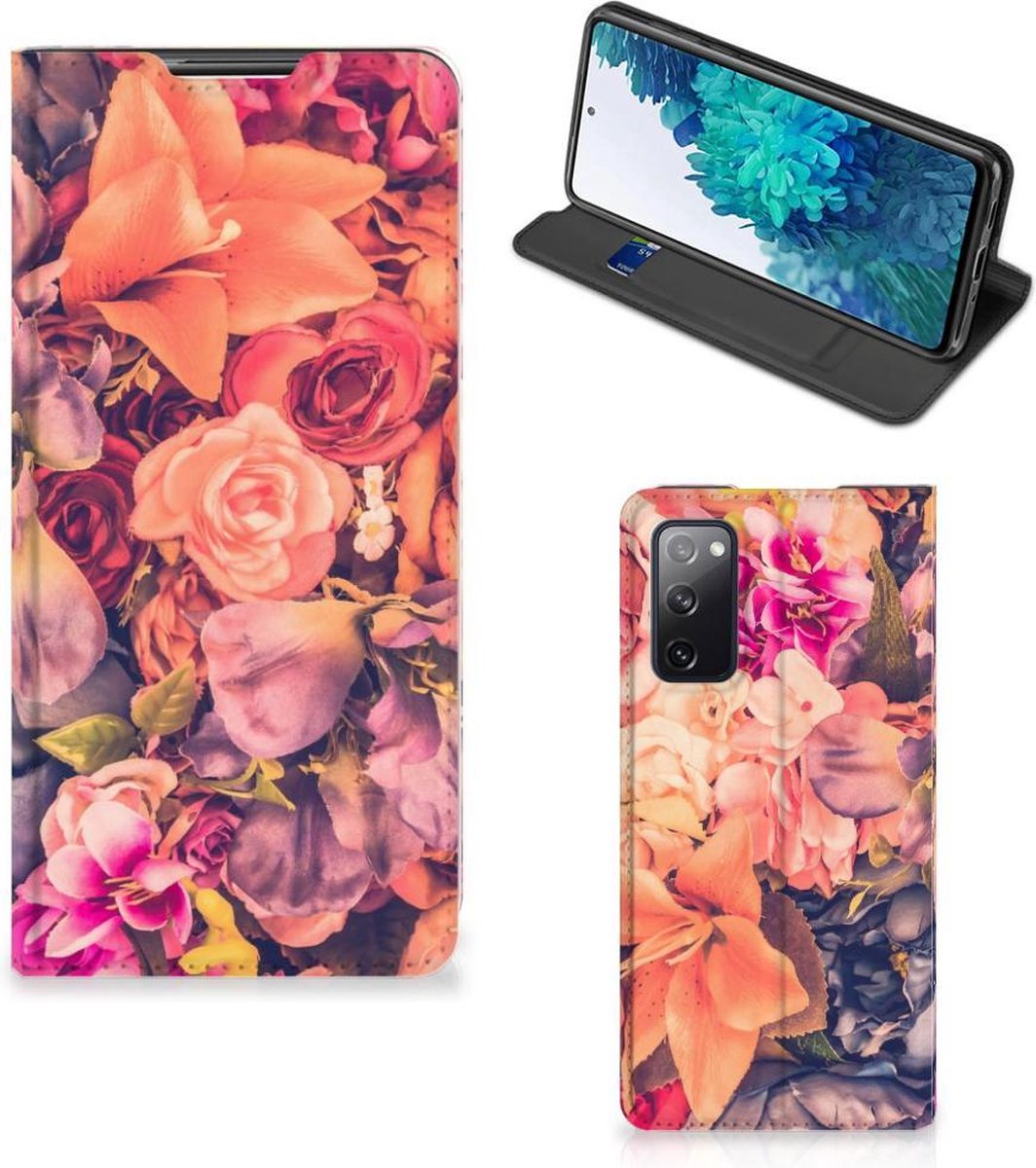 Samsung Galaxy S20 FE Smart Cover Bosje Bloemen