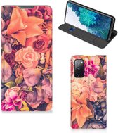 Telefoon Hoesje Cadeau voor Moeder Geschikt voor Samsung Galaxy S20 FE Flipcase Bosje Bloemen