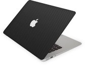 Macbook Air 13’’  [2020 Met Apple M1 chip] Skin Carbon Zwart - 3M Sticker