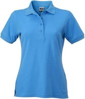 James and Nicholson Dames/dames Werkkleding Poloshirt (Aqua)