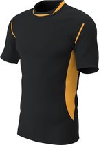 RugBee PRO TRAINING TEE BLACK/AMBER Medium