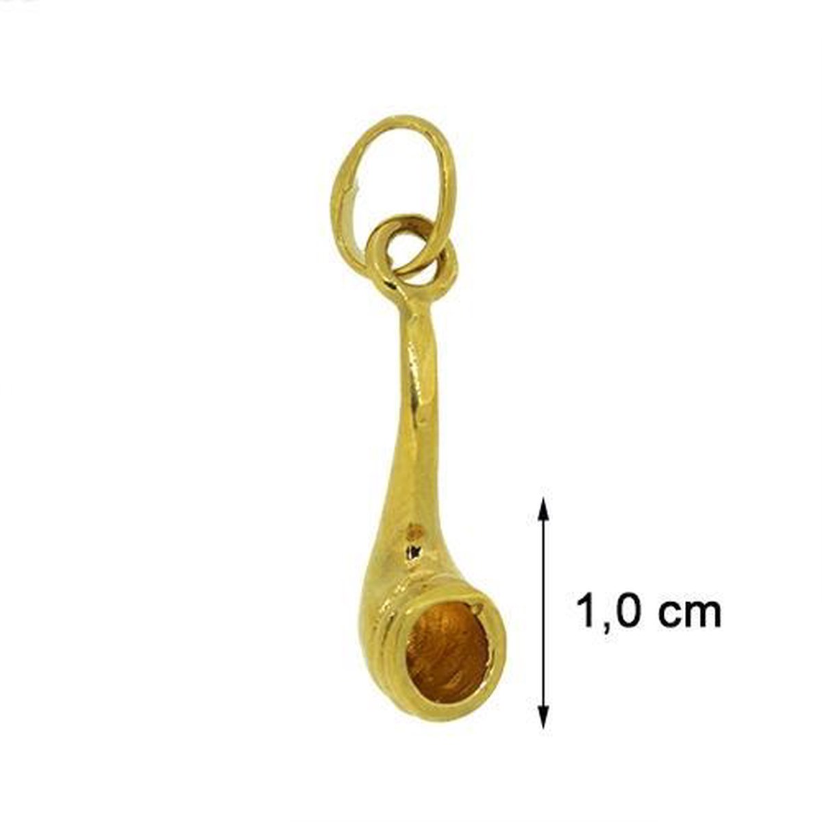 Blinx Jewels Vergulden Hanger Pijp