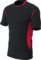 RugBee PRO TRAINING TEE BLACK/RED Medium