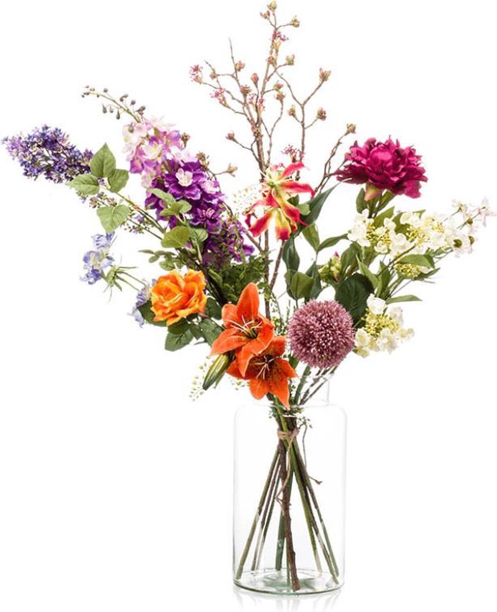 Bouquet de fleurs Fleurs artificielles - bouquet de fleurs de fleurs en  soie - bouquet... | bol.com