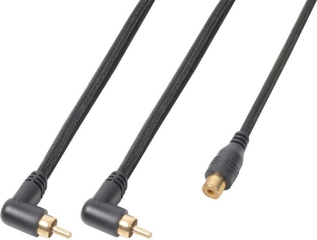 PD Connex Kabel 2x RCA Male - 1x RCA Female 30cm