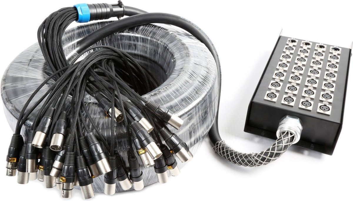 Stage Snake 24 + 4 XLR 30m 24mm