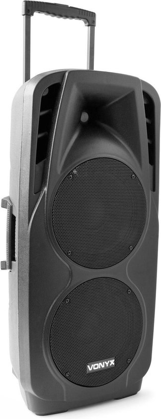 tand Onderzoek Afdeling Vonyx SPX-PA9210 mobiele speaker 2x 10 1000W op accu | bol.com