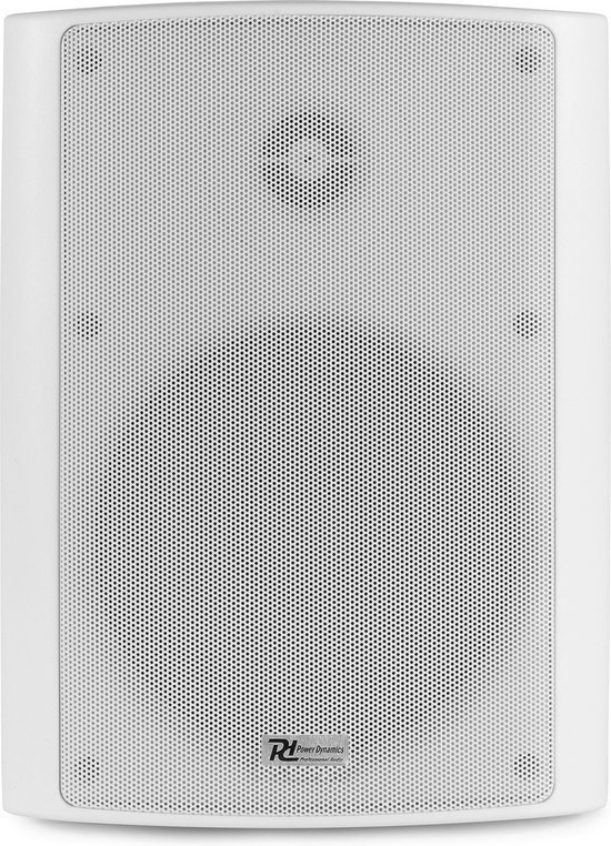 Speakerset, geschikt voor buiten - Power Dynamics BC65V witte speakerset voor 100V systemen en 8 Ohm - 150W van Power Dynamics — afbeelding 4