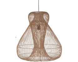 Design hanglamp Naturel Rotan Jambu woonkamer en slaapkamer Ø 70 cm