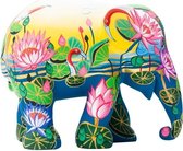 Amazing Lotus 20 cm Elephant parade Handgemaakt Olifantenstandbeeld