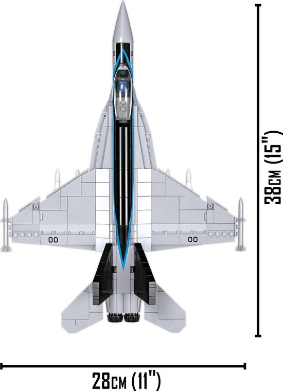 Autres jeux de construction Cobi 5815 - Avion de Chasse F-16 D